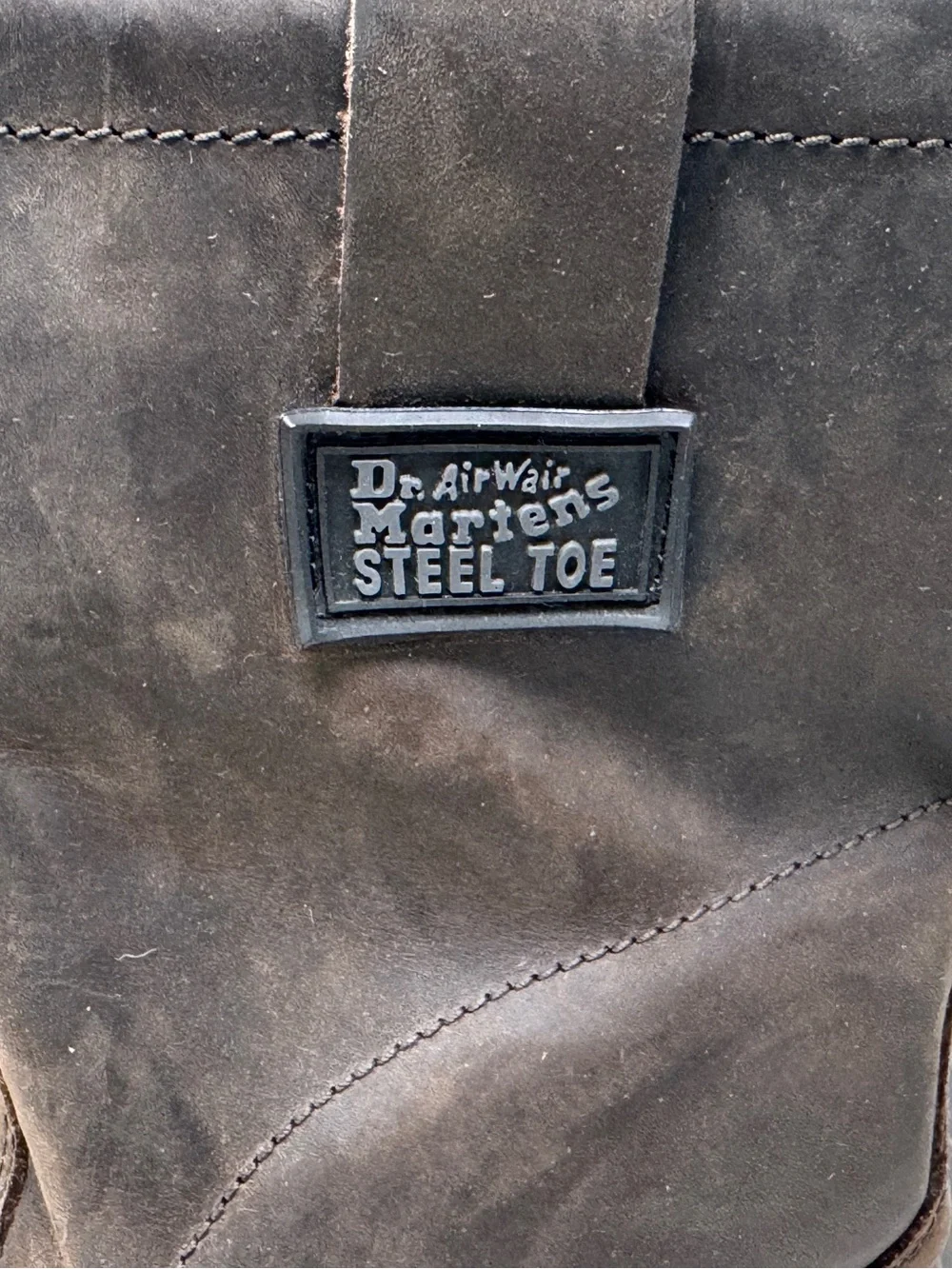 Dr. Martens industrial boots steel toe